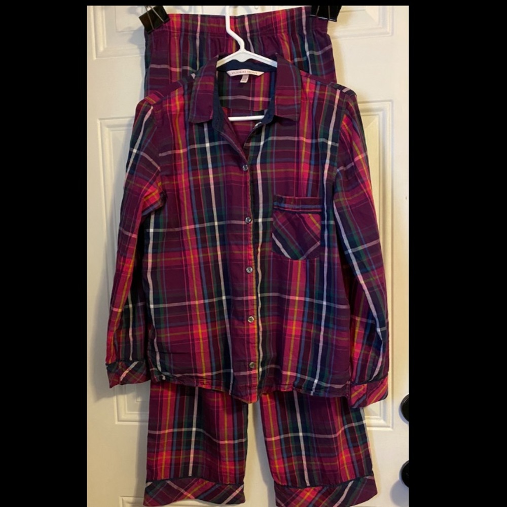 Victoria’s Secret Plaid Pajama Set